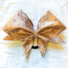 Load image into Gallery viewer, ROSE GOLD Sewn MOXIE Cheer Bow