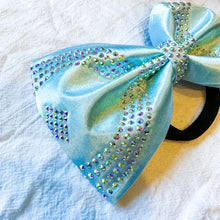 Load image into Gallery viewer, CINDERELLA BLUE Jumbo MUSE Tailless Cheer Bow