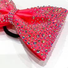 Load image into Gallery viewer, Neon PINK Jumbo MUSE Tailless Cheer Bow