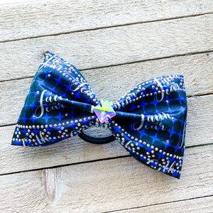 PREORDER “Faith Over Fear” Printed Jumbo MUSE Tailless Cheer Bow
