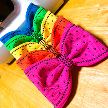 Load image into Gallery viewer, Neon Jumbo MUSE Tailless Cheer Bow (5 Colors)
