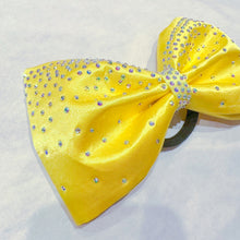 Load image into Gallery viewer, SUNSHINE YELLOW Jumbo MUSE Tailless Cheer Bow