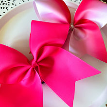 Load image into Gallery viewer, PINK Grosgrain MOXIE Cheer Bows