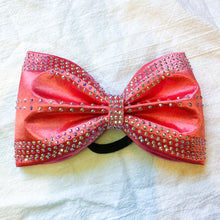 Load image into Gallery viewer, CORAL Jumbo MUSE Tailless Cheer Bow