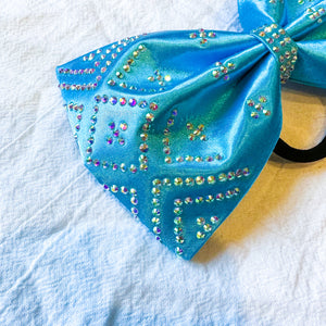SKY BLUE Jumbo MUSE Tailless Cheer Bow
