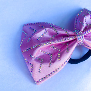 BABY PINK Jumbo MUSE Tailless Cheer Bow