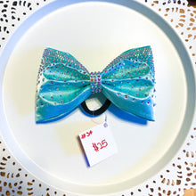 Load image into Gallery viewer, MINT Jumbo MUSE Tailless Cheer Bow