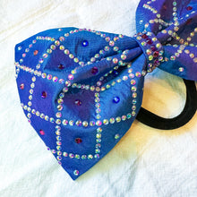 Load image into Gallery viewer, BLUE/PURPLE Shift Jumbo MUSE Tailless Cheer Bow