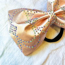 Load image into Gallery viewer, PEACH Jumbo MUSE Tailless Cheer Bow