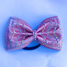 Load image into Gallery viewer, DUSTY ROSE Jumbo MUSE Tailless Cheer Bow