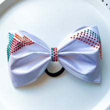 Load image into Gallery viewer, PREORDER “I Made the Climb” Rhinestoned Jumbo MUSE Tailless Cheer Bow