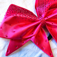 Load image into Gallery viewer, HOT PINK Sewn MOXIE Cheer Bow