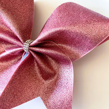 Load image into Gallery viewer, PINK Glitter Ribbon MOXIE Cheer Bow