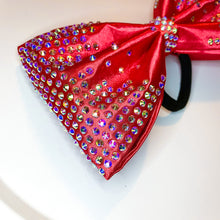 Load image into Gallery viewer, RED Jumbo MUSE Tailless Cheer Bow