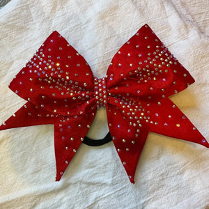 RED Sewn MOXIE Cheer Bow