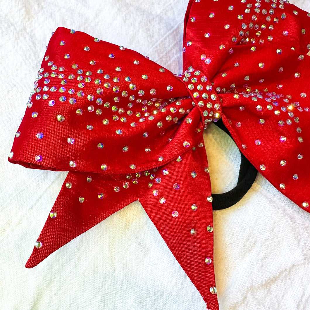 RED Sewn MOXIE Cheer Bow