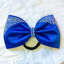 Load image into Gallery viewer, ROYAL BLUE Jumbo MUSE Tailless Cheer Bow