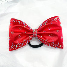 Load image into Gallery viewer, RED Jumbo MUSE Tailless Cheer Bow