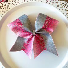 Load image into Gallery viewer, PINK Glitter Ribbon MOXIE Cheer Bow