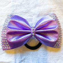 Load image into Gallery viewer, LAVENDER Jumbo MUSE Tailless Cheer Bow