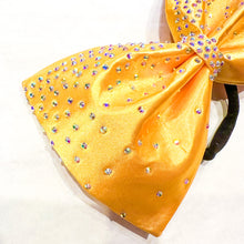 Load image into Gallery viewer, GOLDEN YELLOW Jumbo MUSE Tailless Cheer Bow