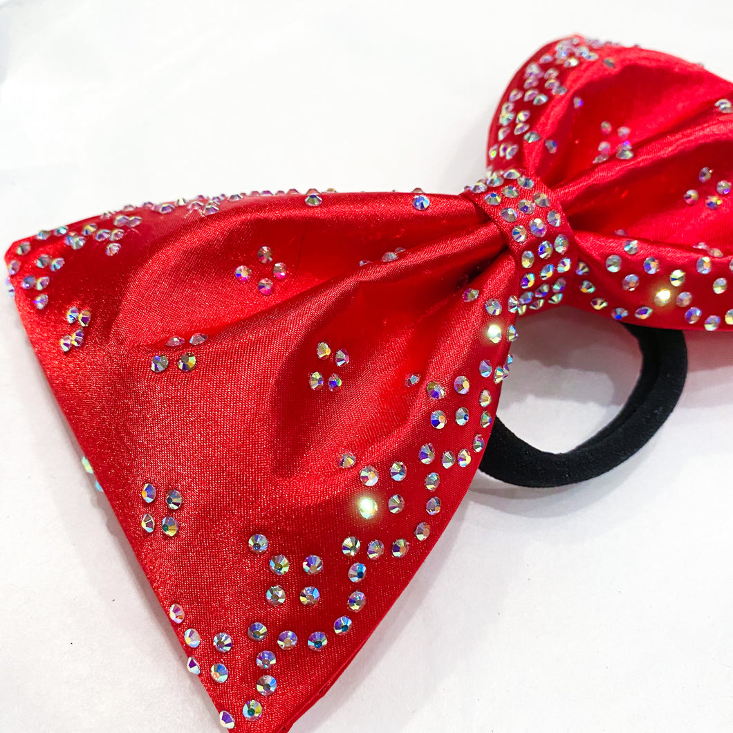 RED Jumbo MUSE Tailless Cheer Bow