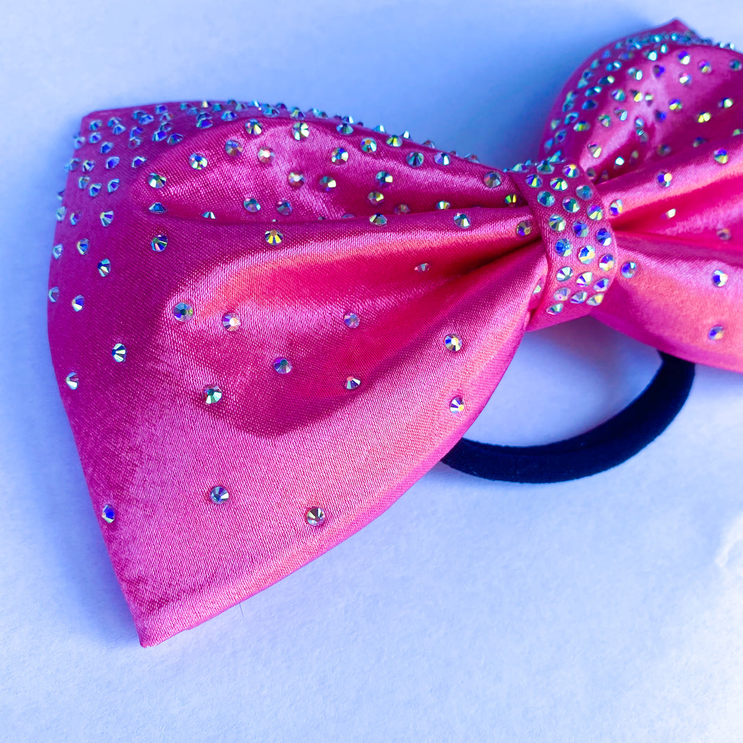 BUBBLEGUM PINK Jumbo MUSE Tailless Cheer Bow