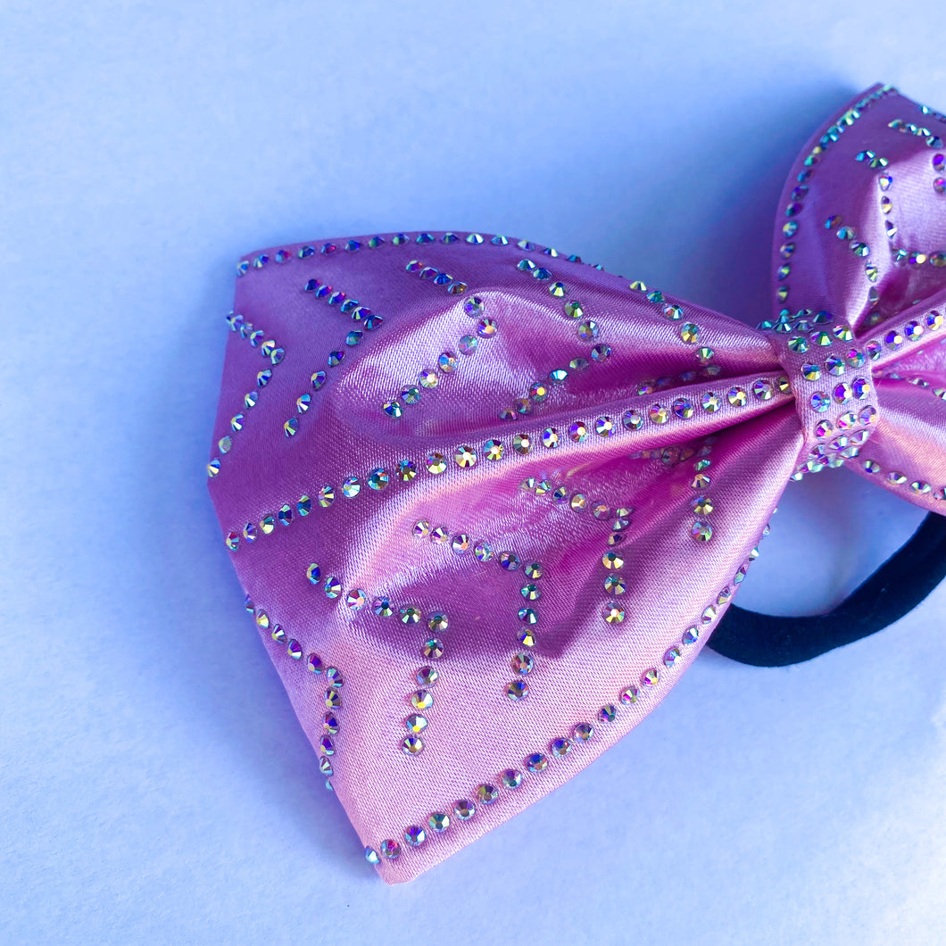 BABY PINK Jumbo MUSE Tailless Cheer Bow