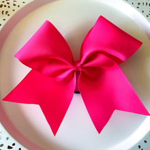 Load image into Gallery viewer, PINK Grosgrain MOXIE Cheer Bows