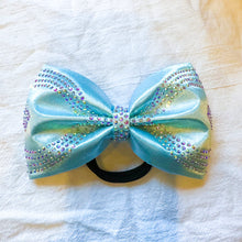 Load image into Gallery viewer, CINDERELLA BLUE Jumbo MUSE Tailless Cheer Bow