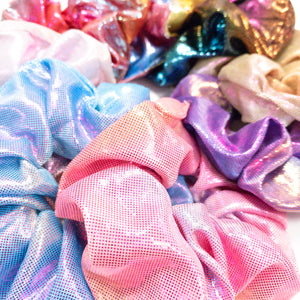 Metallic LIFE OF THE PARTY Scrunchie