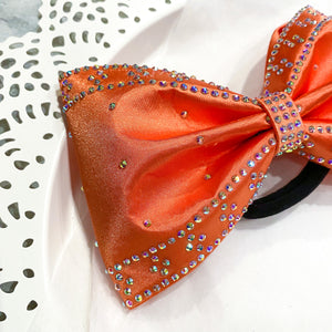 ORANGE Jumbo MUSE Tailless Cheer Bow