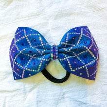 Load image into Gallery viewer, BLUE/PURPLE Shift Jumbo MUSE Tailless Cheer Bow