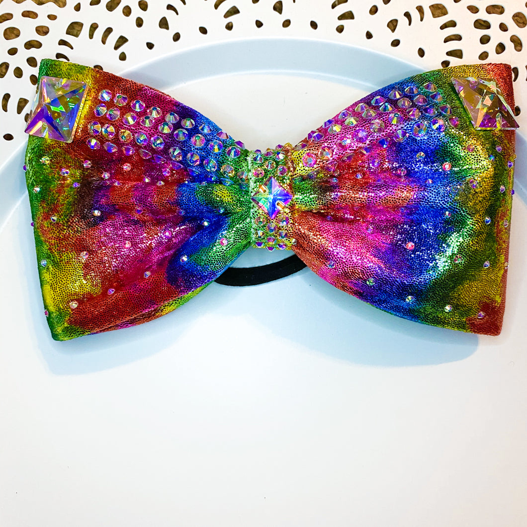 RAINBOW Velvet MUSE Tailless Cheer Bow