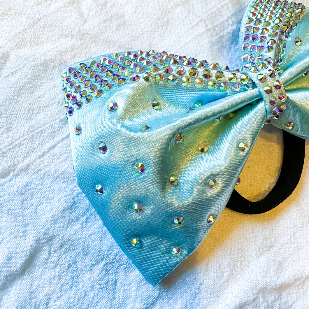 CINDERELLA BLUE Jumbo MUSE Tailless Cheer Bow