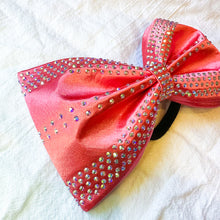 Load image into Gallery viewer, CORAL Jumbo MUSE Tailless Cheer Bow