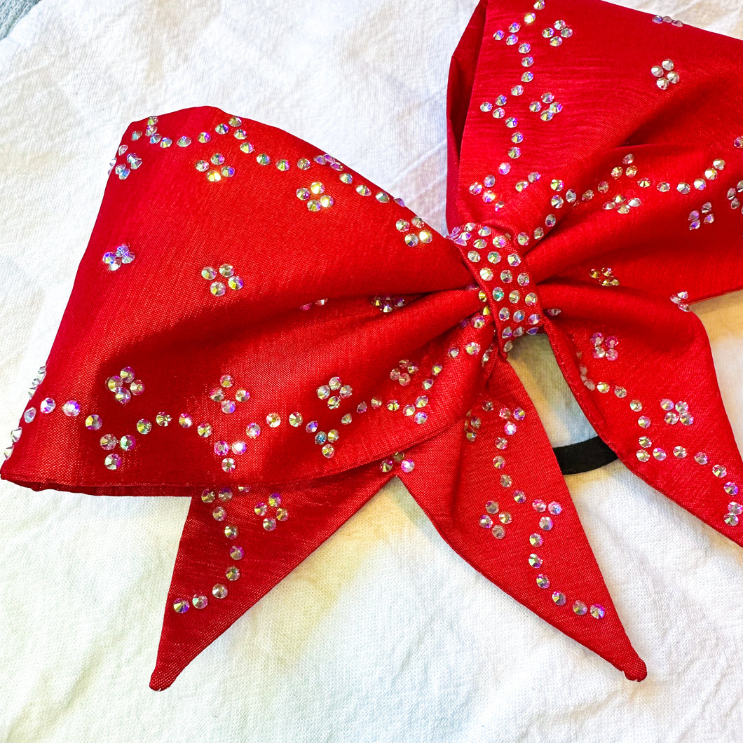 RED Sewn MOXIE Cheer Bow