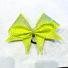 Load image into Gallery viewer, NEON YELLOW Sewn MOXIE Cheer Bow