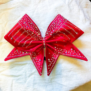 RED Sewn MOXIE Cheer Bow