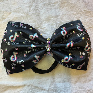 APP Print Jumbo MUSE Tailless Cheer Bow