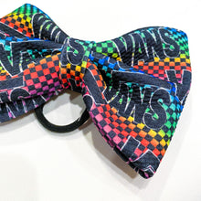 Load image into Gallery viewer, RAINBOW VANS Fabric MUSE Tailless Cheer Bow