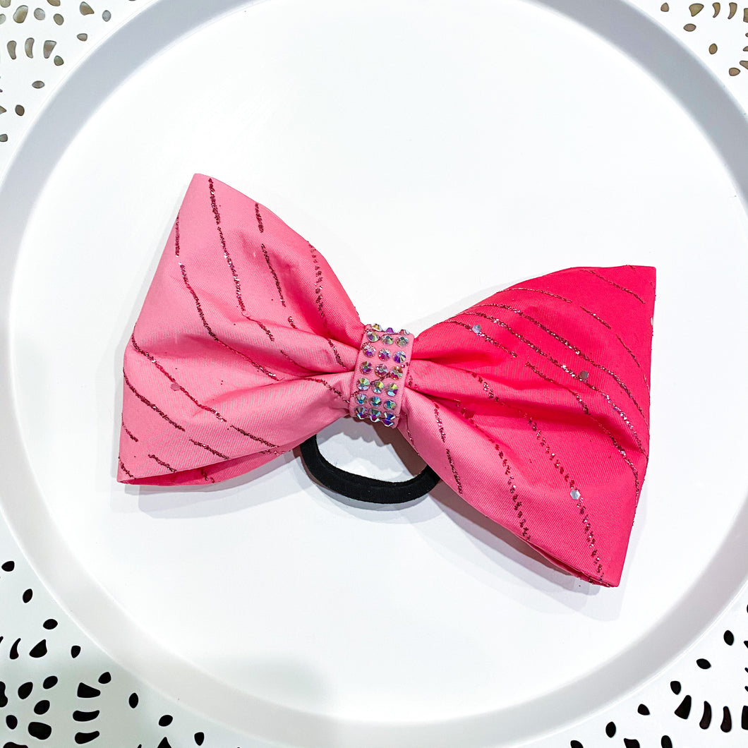 PINK Ombré Jumbo MUSE Tailless Cheer Bow