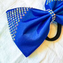 Load image into Gallery viewer, ROYAL BLUE Jumbo MUSE Tailless Cheer Bow